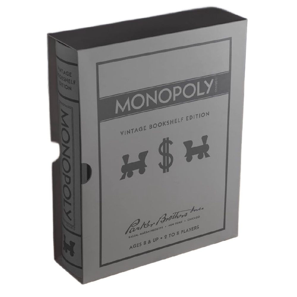 Monopoly Vintage Bookshelf Edition NWOT
